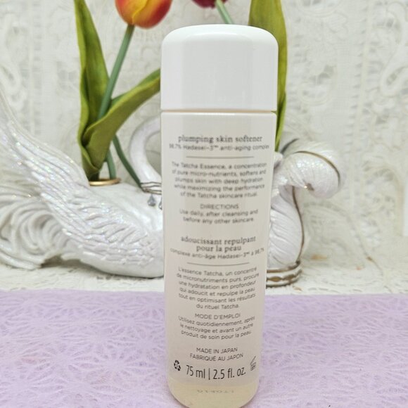 TATCHA The Essence Plumping Skin Softener 2.5 oz/75ml New - Picture 3 of 6
